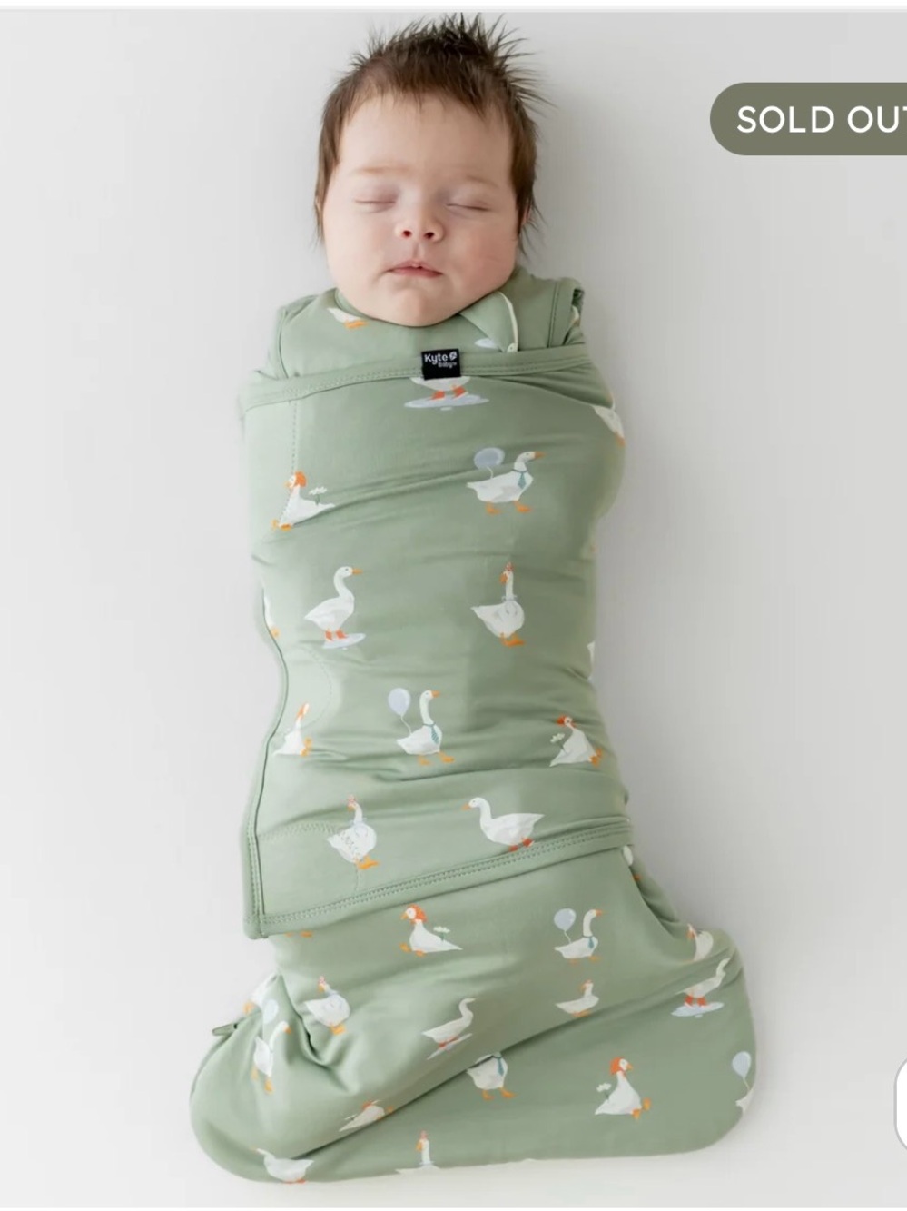 Kyte BABY Sleep Bag Swaddler - Silly Goose and Currant *TWO INCLUDED)